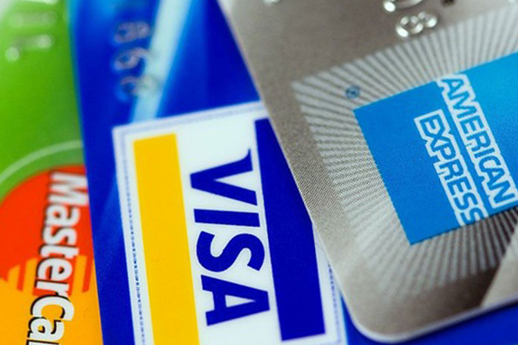 cappella of grand junction close up detail of credit cards
