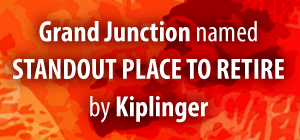 Graphic that says "Cappella of Grand Junction named Standout Place to Retire by Kiplinger"