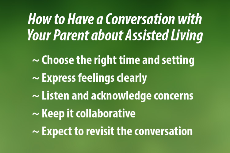cappella of grand junction how to have a conversation about assisted living