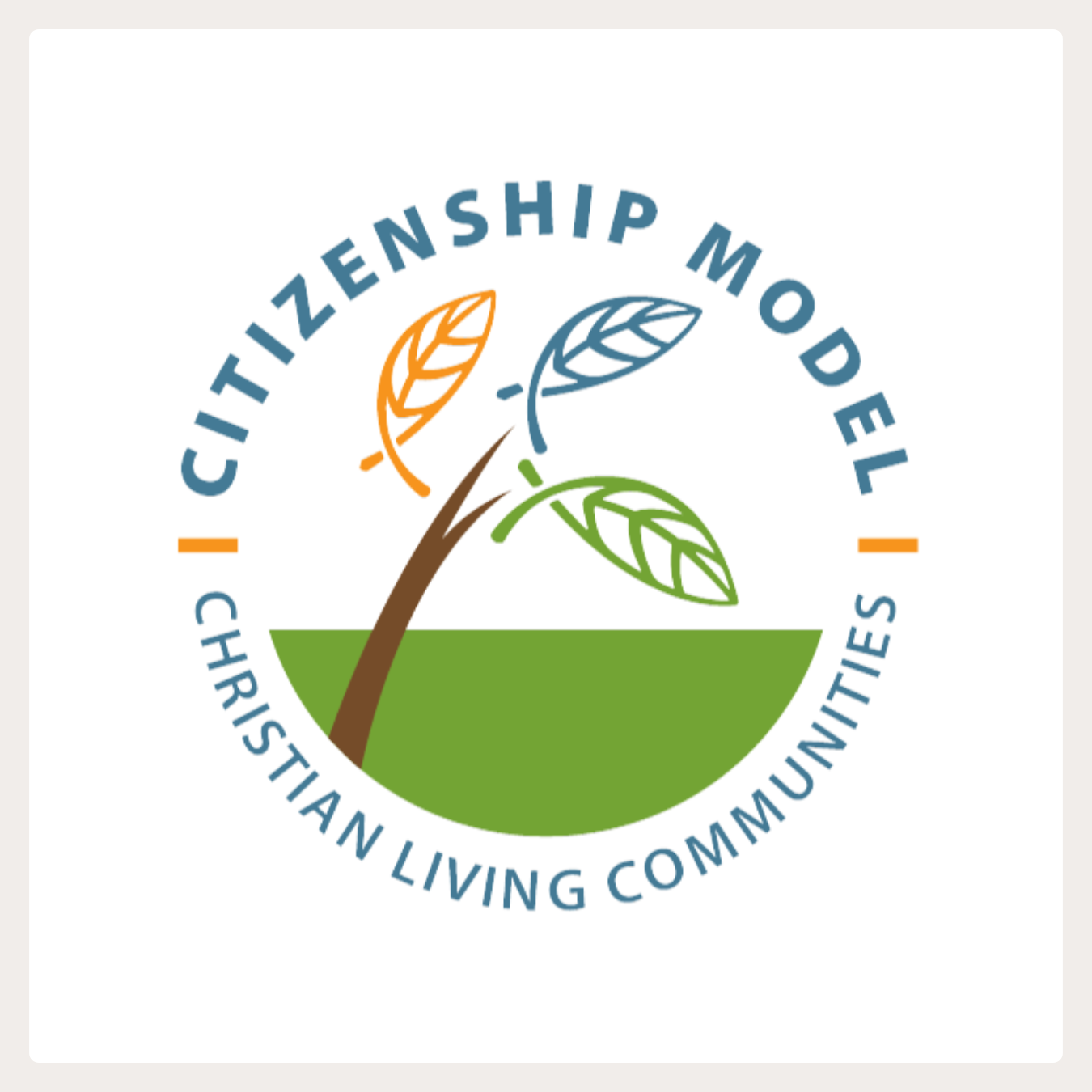 Clermont Park Senior Living Community in Denver, CO - citizenship model logo with border square