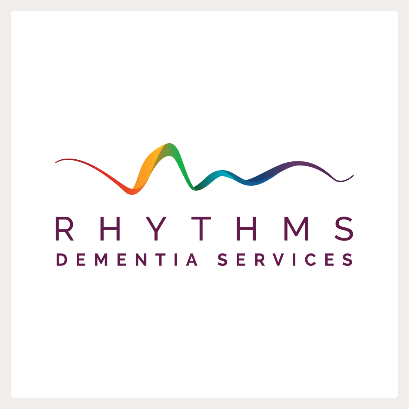 Clermont Park Senior Living Community in Denver, CO - rhythms dementia services logo with border square