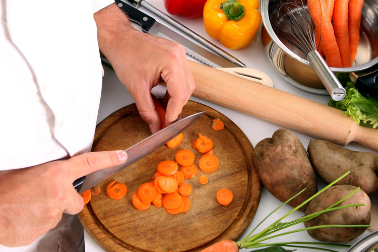 cappella of grand junction chef hand slicing carrots cappella of grand junction chef hand slicing carrots